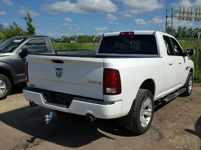 1C6RR7HT8DS622030 - 2013 RAM 1500 SPORT WHITE photo 4