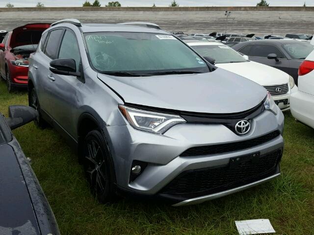 2T3NFREV4GW292321 - 2016 TOYOTA RAV4 SILVER photo 1