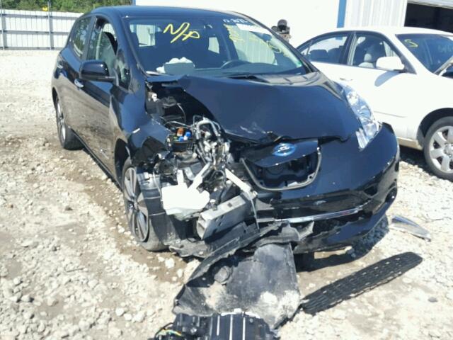 1N4AZ0CP3FC316847 - 2015 NISSAN LEAF S BLUE photo 1