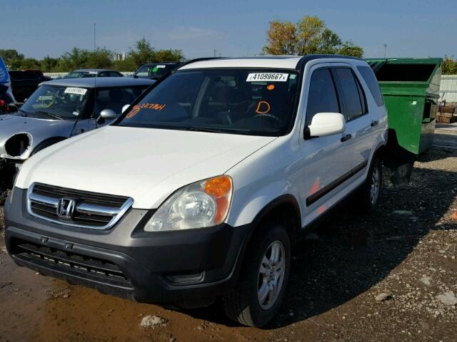 SHSRD78854U227764 - 2004 HONDA CR-V EX WHITE photo 2