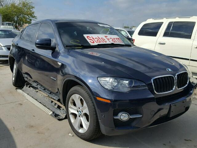 5UXFG2C54CL781101 - 2012 BMW X6 XDRIVE3 BLUE photo 1