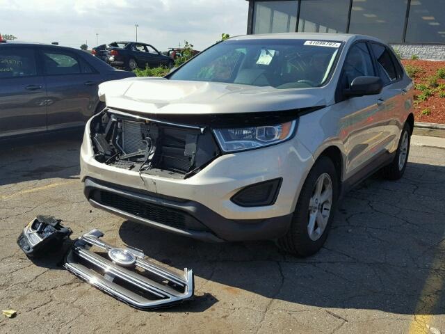 2FMPK4G9XHBB41992 - 2017 FORD EDGE Bej fotoğraf 2