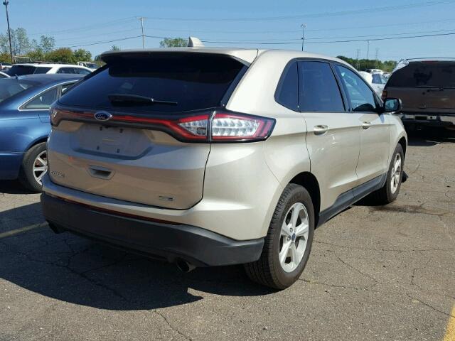2FMPK4G9XHBB41992 - 2017 FORD EDGE Bej fotoğraf 4