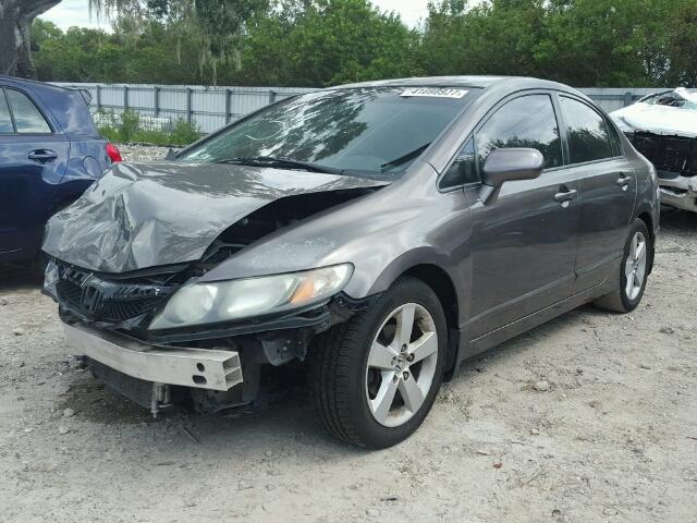 2HGFA1F66AH518461 - 2010 HONDA CIVIC SILVER photo 2