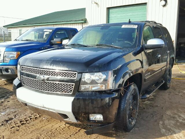 1GNFK13017R360834 - 2007 CHEVROLET TAHOE K150 BLACK photo 2