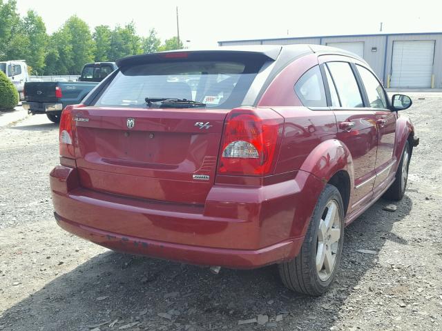 1B3HE78K57D235923 - 2007 DODGE CALIBER R/ RED photo 4