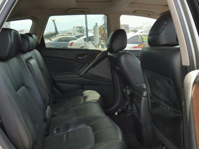 JN8AZ18W29W119644 - 2009 NISSAN MURANO S GRAY photo 6