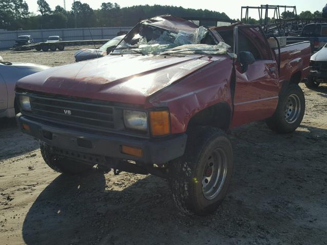 JT4VN63C6J0004524 - 1988 TOYOTA PICKUP SHO RED photo 2