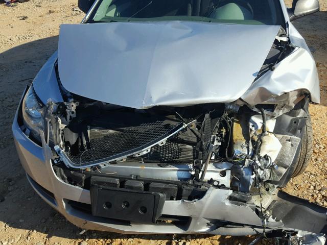 1G1ZA5E03CF164511 - 2012 CHEVROLET MALIBU LS Gümüş foto 9