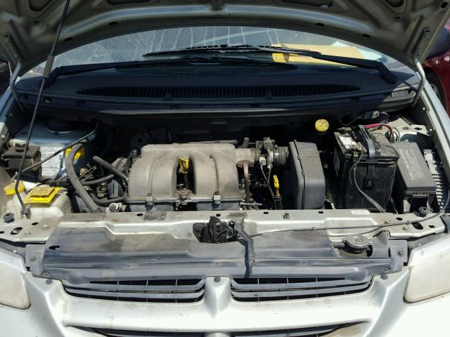 2B4FP25B5YR683002 - 2000 DODGE CARAVAN SILVER photo 7