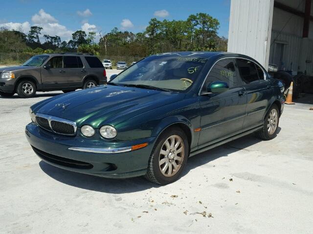 SAJEA51D83XD15419 - 2003 JAGUAR X-TYPE 2.5 GREEN photo 2