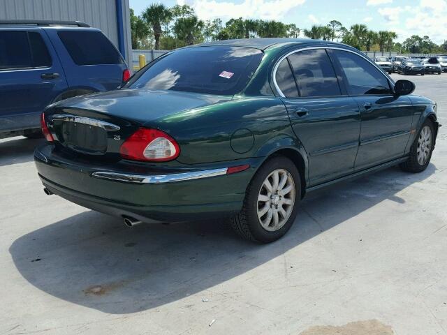 SAJEA51D83XD15419 - 2003 JAGUAR X-TYPE 2.5 GREEN photo 4