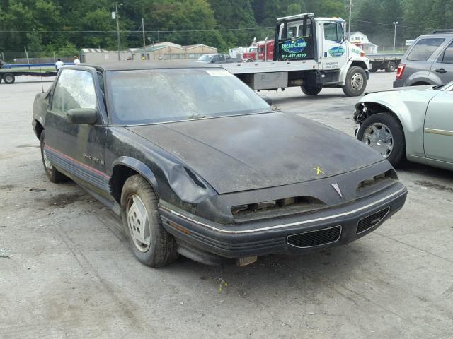 1G2WJ14T5MF275582 - 1991 PONTIAC GRAND PRIX BLACK photo 1
