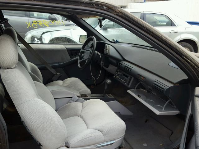 1G2WJ14T5MF275582 - 1991 PONTIAC GRAND PRIX BLACK photo 5