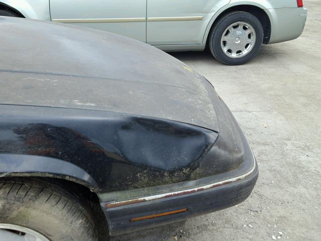 1G2WJ14T5MF275582 - 1991 PONTIAC GRAND PRIX BLACK photo 9