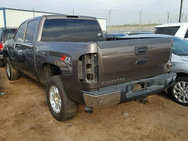 2GCEK13J081309641 - 2008 CHEVROLET SILVERADO GRAY photo 3