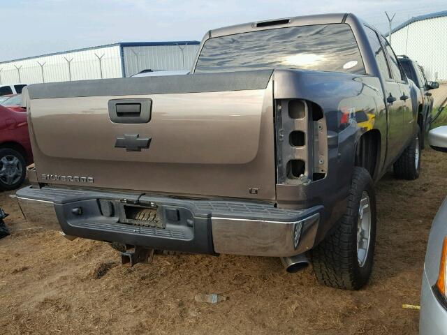 2GCEK13J081309641 - 2008 CHEVROLET SILVERADO GRAY photo 4