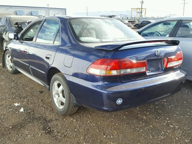 JHMCG66511C023204 - 2001 HONDA ACCORD BLUE photo 3