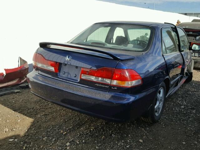 JHMCG66511C023204 - 2001 HONDA ACCORD BLUE photo 4