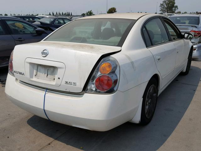 1N4AL11D84C159121 - 2004 NISSAN ALTIMA BAS WHITE photo 4