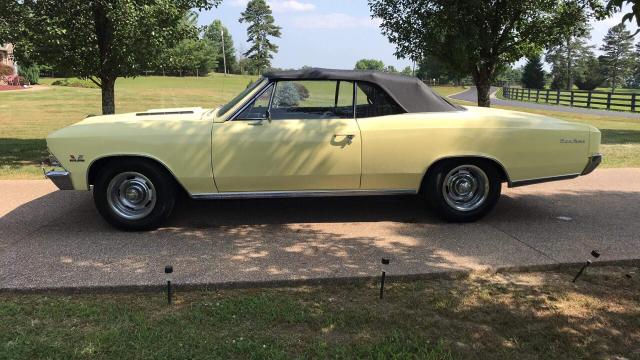 136676B174609 - 1966 CHEVROLET CHEVELL YELLOW photo 7