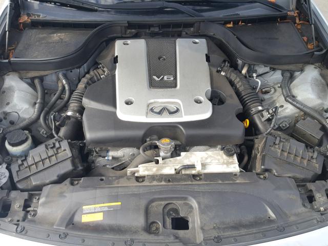 JN1DV6AP1CM812635 - 2012 INFINITI G25 BASE SILVER photo 7