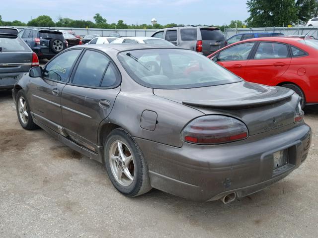 1G2WP52K22F140427 - 2002 PONTIAC GRAND PRIX BROWN photo 3