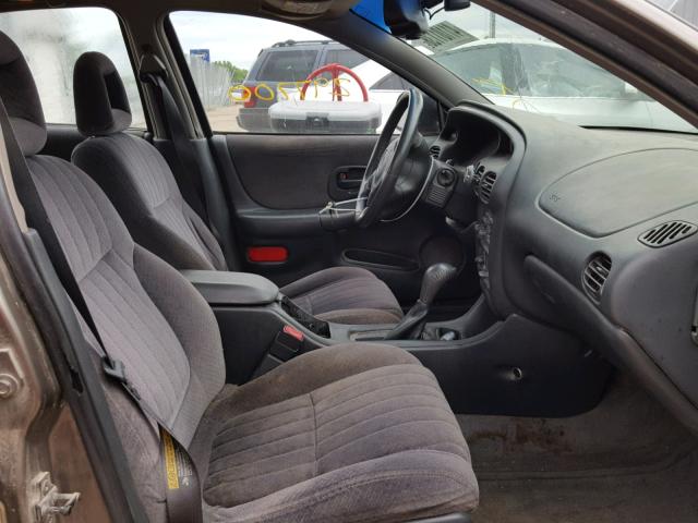 1G2WP52K22F140427 - 2002 PONTIAC GRAND PRIX BROWN photo 5