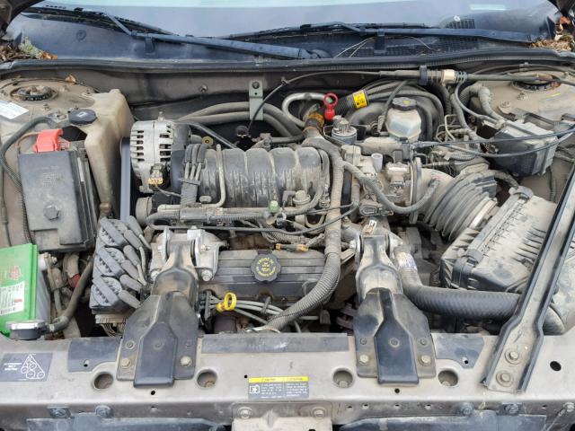 1G2WP52K22F140427 - 2002 PONTIAC GRAND PRIX BROWN photo 7