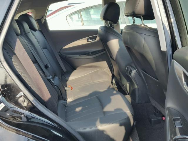 JNKAJ09E58M301740 - 2008 INFINITI EX35 BASE BLACK photo 6