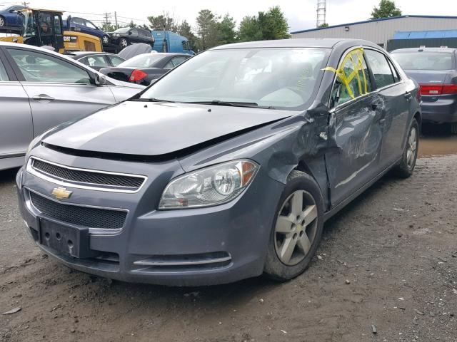 1G1ZG57B58F178642 - 2008 CHEVROLET MALIBU LS ნაცრისფერი ფოტო 2