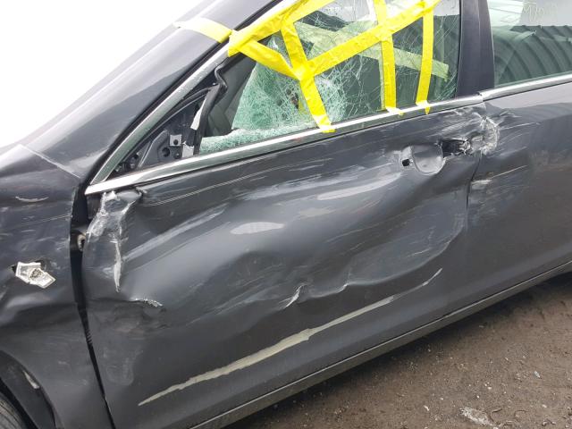 1G1ZG57B58F178642 - 2008 CHEVROLET MALIBU LS ნაცრისფერი ფოტო 9