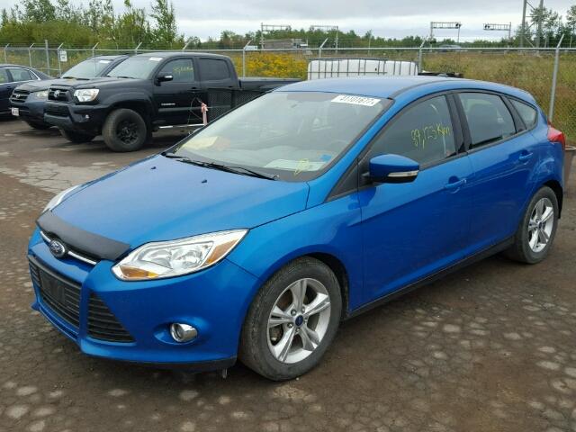 1FADP3K20DL293292 - 2013 FORD FOCUS SE BLUE photo 2