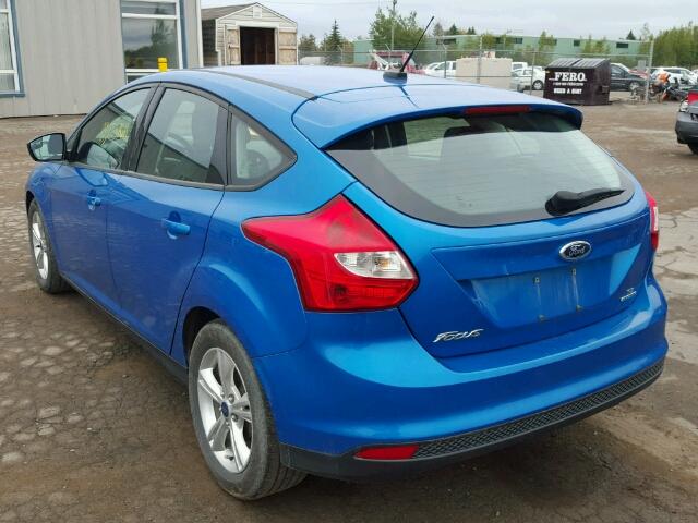 1FADP3K20DL293292 - 2013 FORD FOCUS SE BLUE photo 3