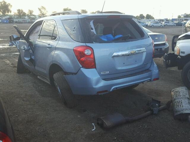 2GNALBEK9F6218060 - 2015 CHEVROLET EQUINOX LT BLUE photo 3