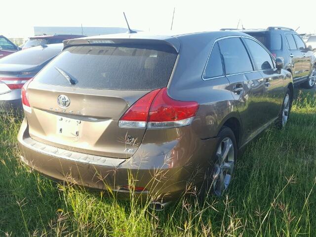 4T3ZK3BB3CU048044 - 2012 TOYOTA VENZA TAN photo 4