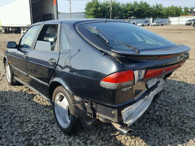 YS3DF55NXV2044688 - 1997 SAAB 900 SE TUR BLACK photo 3