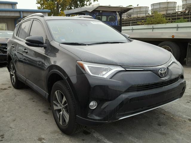 2T3WFREV9GW258797 - 2016 TOYOTA RAV4 XLE BLACK photo 1