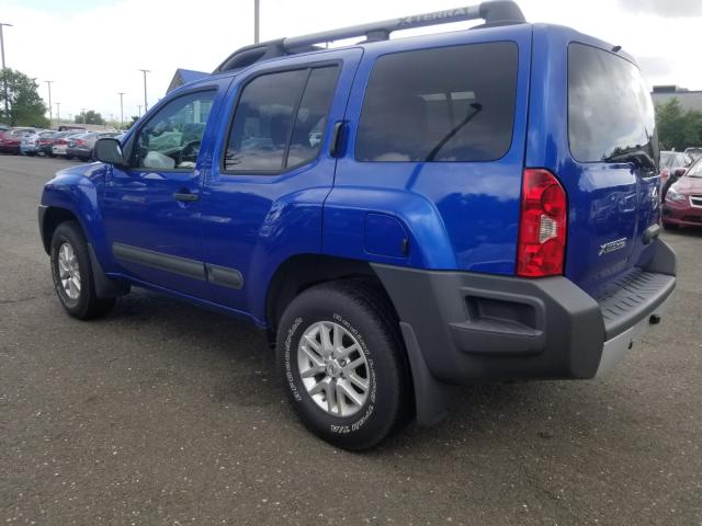 5N1AN0NW3EN809954 - 2014 NISSAN XTERRA X BLUE photo 3