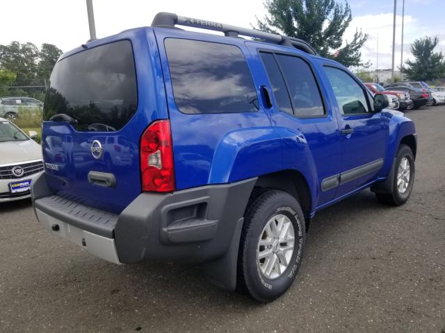 5N1AN0NW3EN809954 - 2014 NISSAN XTERRA X BLUE photo 4