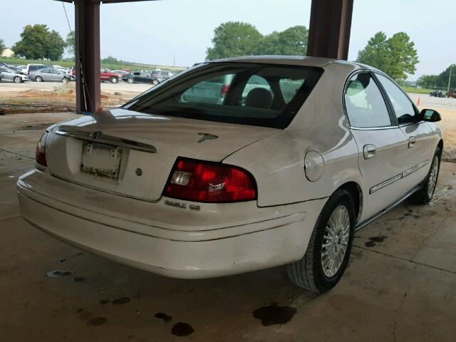 1MEFM50U72A601271 - 2002 MERCURY SABLE WHITE photo 4