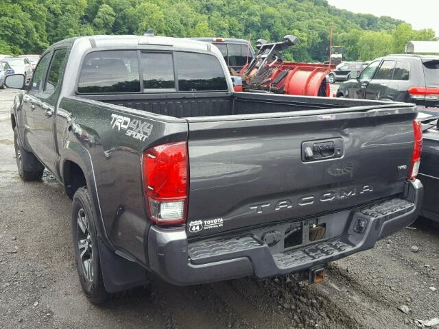 3TMDZ5BN0GM011438 - 2016 TOYOTA TACOMA DOU BLACK photo 3