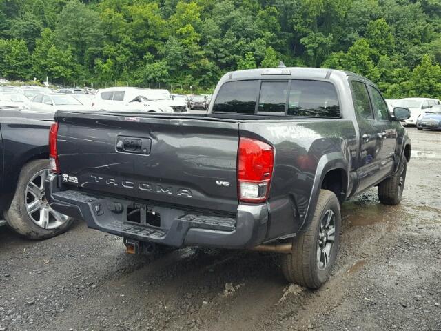 3TMDZ5BN0GM011438 - 2016 TOYOTA TACOMA DOU BLACK photo 4