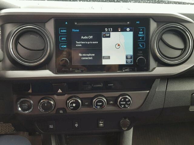 3TMDZ5BN0GM011438 - 2016 TOYOTA TACOMA DOU BLACK photo 9