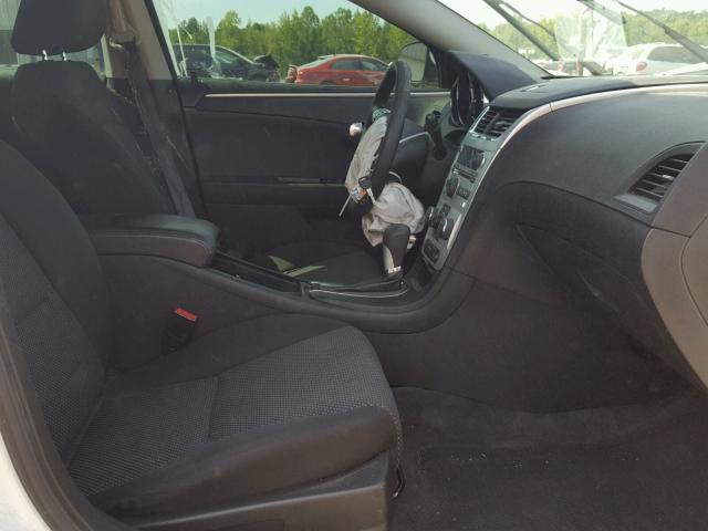 1G1ZC5E12BF130660 - 2011 CHEVROLET MALIBU 1LT WHITE photo 5