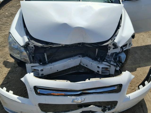 1G1ZC5E12BF130660 - 2011 CHEVROLET MALIBU 1LT WHITE photo 7