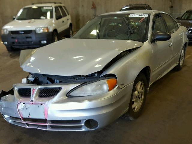 1G2NF52E14C211405 - 2004 PONTIAC GRAND AM S Gümüş foto 2