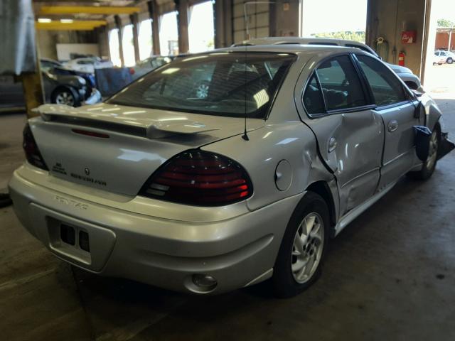 1G2NF52E14C211405 - 2004 PONTIAC GRAND AM S Gümüş foto 4