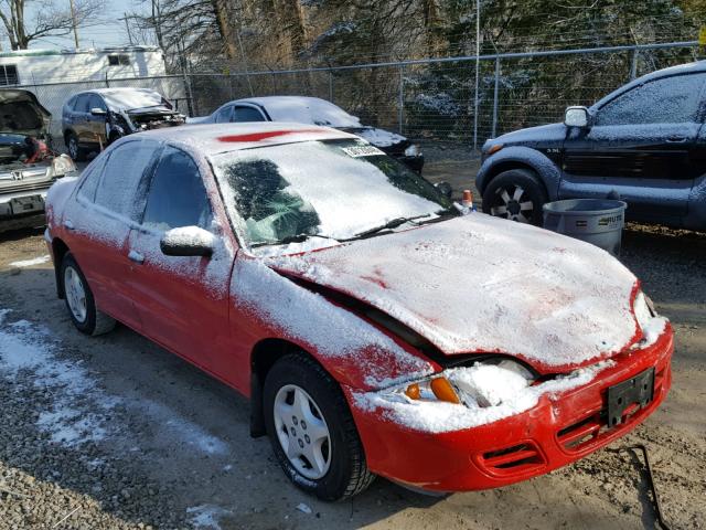 1G1JC524617111470 - 2001 CHEVROLET CAVALIER B RED photo 1