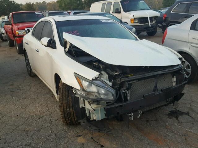 1N4AA5AP4DC817024 - 2013 NISSAN MAXIMA S WHITE photo 1